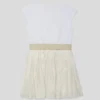 PLEATED PARTY DRESS FOR JENTER