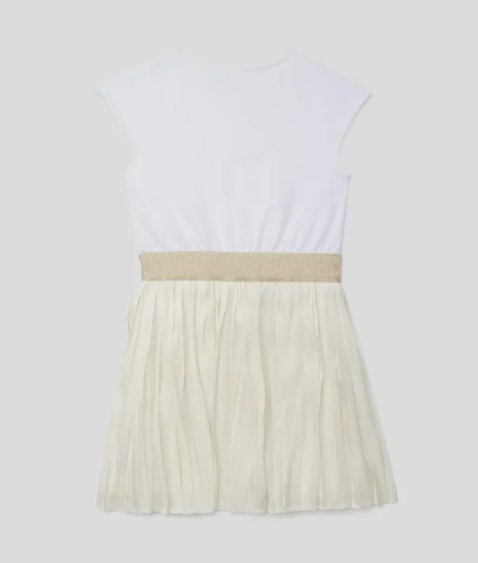 PLEATED PARTY DRESS FOR JENTER