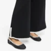 Pumps med båndkrage