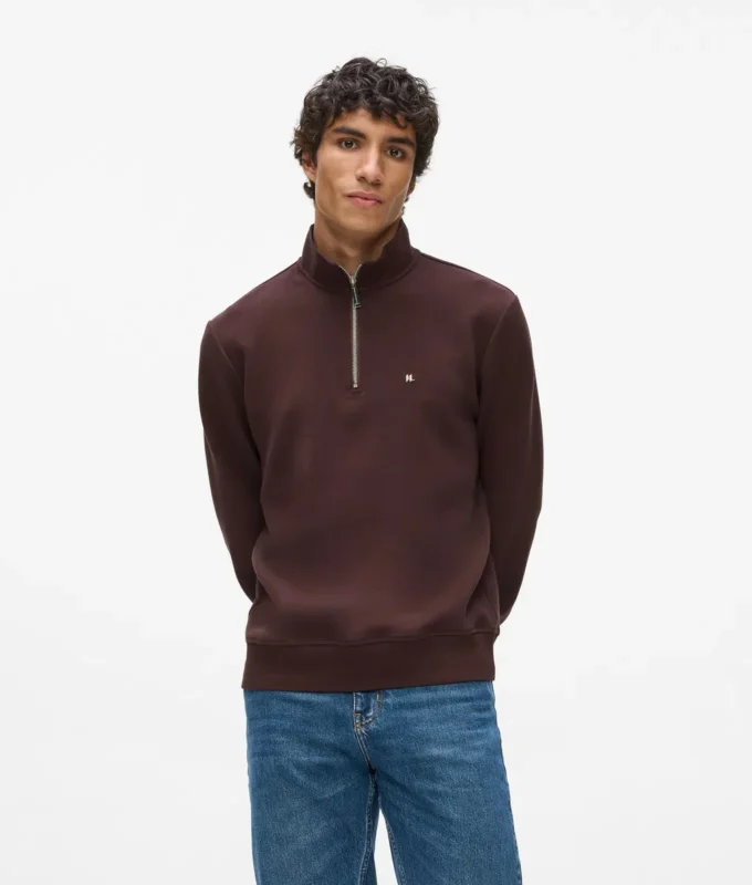 Quarter zip-genser