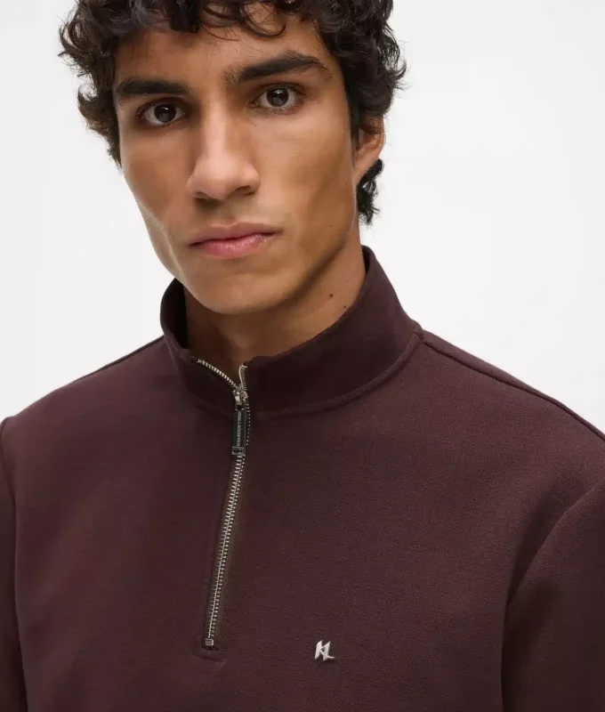 Quarter zip-genser
