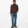 Quarter zip-genser