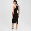 RACER-NECK DRESS