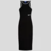 RACER-NECK DRESS