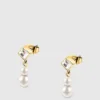 Øredobber med skjellperler