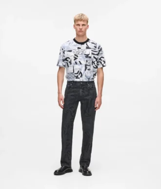 Rett Monogram-jeans