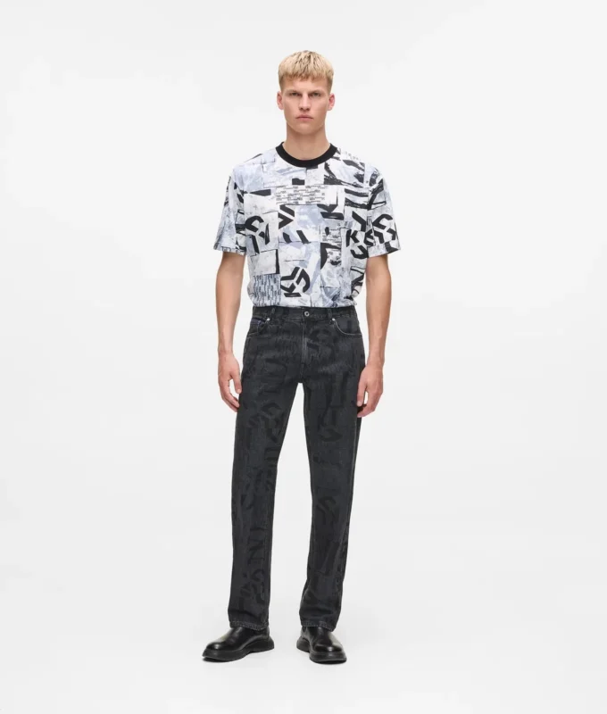 Rett Monogram-jeans