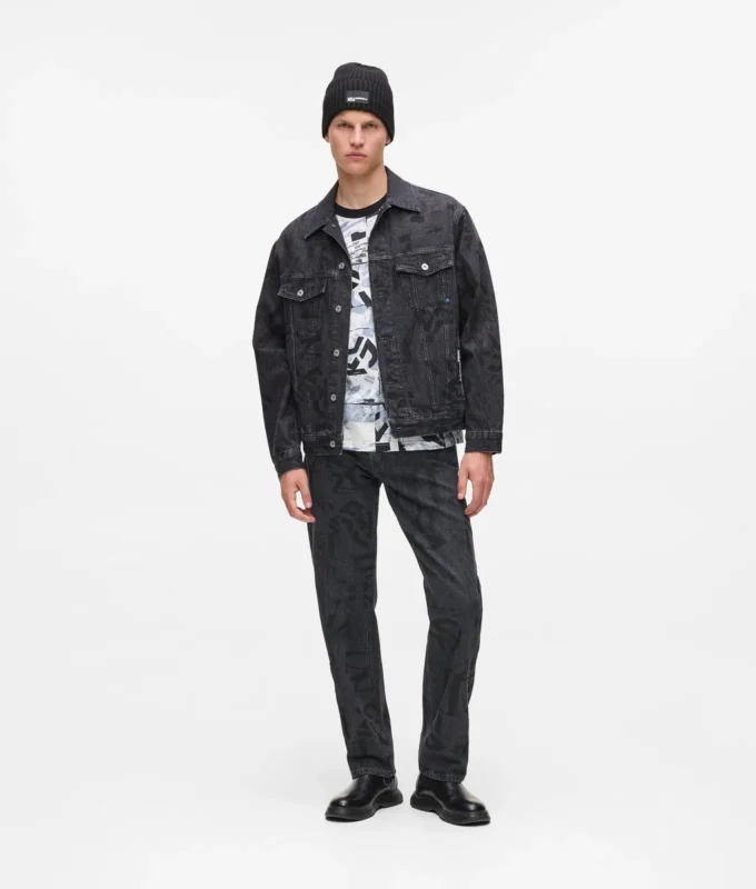 Rett Monogram-jeans