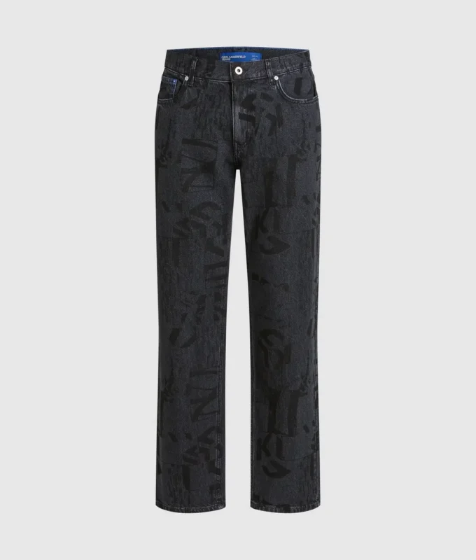 Rett Monogram-jeans
