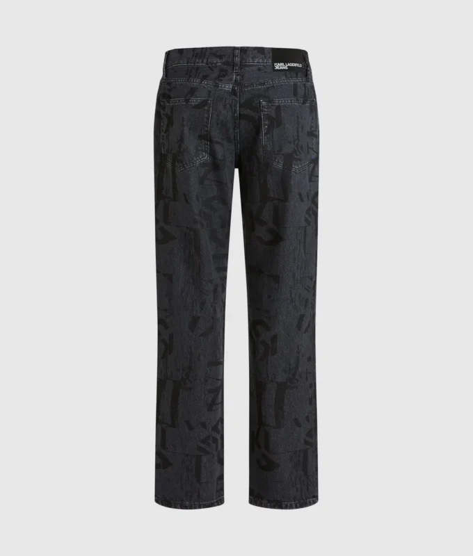 Rett Monogram-jeans