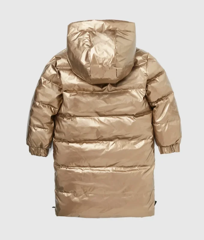 Reversibel pufferjakke for jenter
