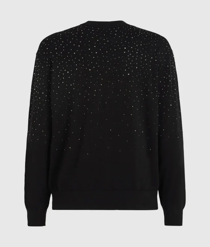 Rhinestone Degradé genser