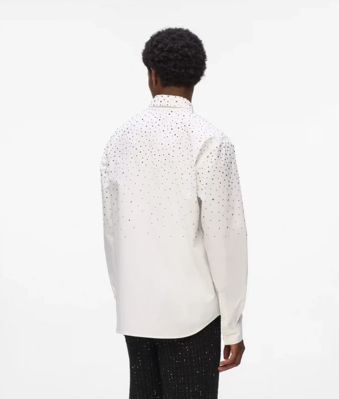 Rhinestone Degradé-skjorte