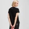 RHINESTONE IKON CHOUPETTE V-NECK T-SKJORTE