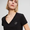 RHINESTONE IKON CHOUPETTE V-NECK T-SKJORTE