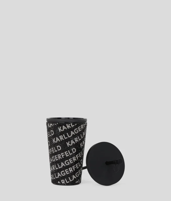 RHINESTONE LOGO TO-GO CUP
