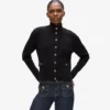 Ribbestrikket cardigan