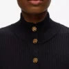 Ribbestrikket cardigan