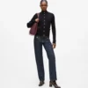 Ribbestrikket cardigan