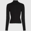 Ribbestrikket cardigan