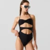 RIBBET BANDEAU-BADEDRAKT