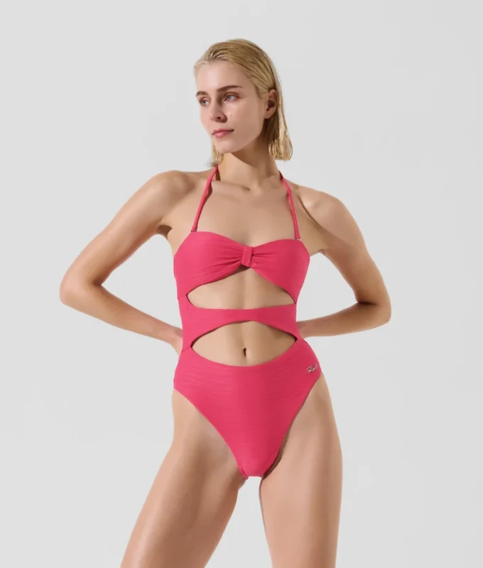 RIBBET BANDEAU-BADEDRAKT