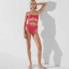 RIBBET BANDEAU-BADEDRAKT