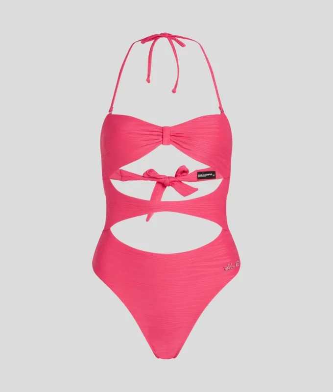 RIBBET BANDEAU-BADEDRAKT