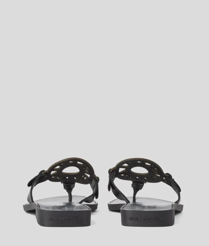 RING LOGO SANDALS