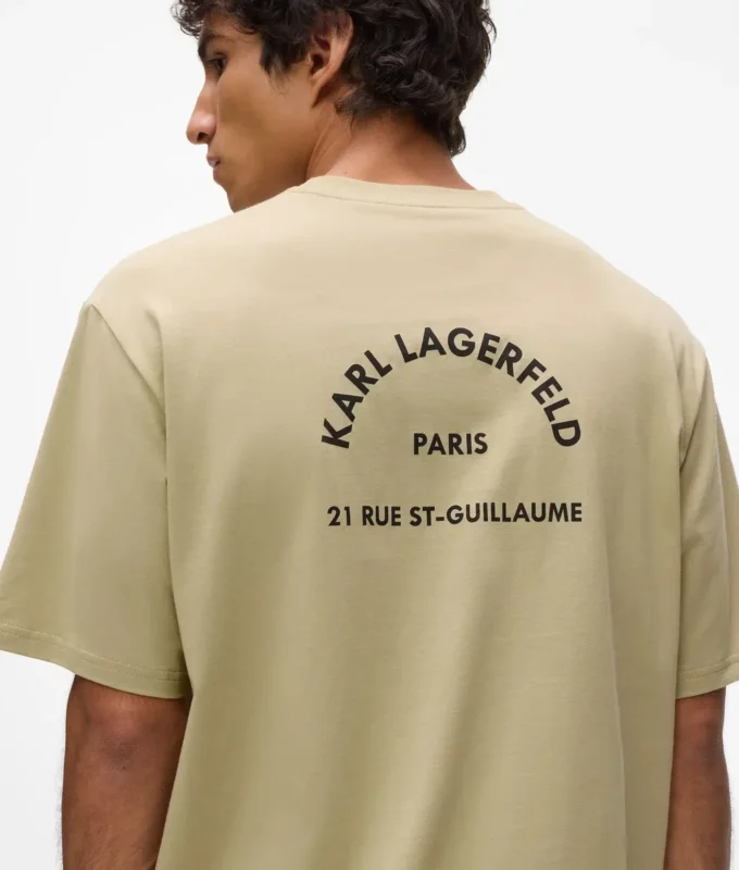 Rue St-Guillaume avslappet T-skjorte