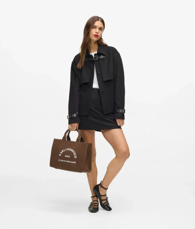 RUE ST-GUILLAUME MEDIUM SQUARE TOTE BAG
