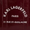 Rue St-Guillaume mini belagt totebag