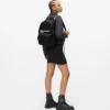 Ryggsekk i nylon med logo