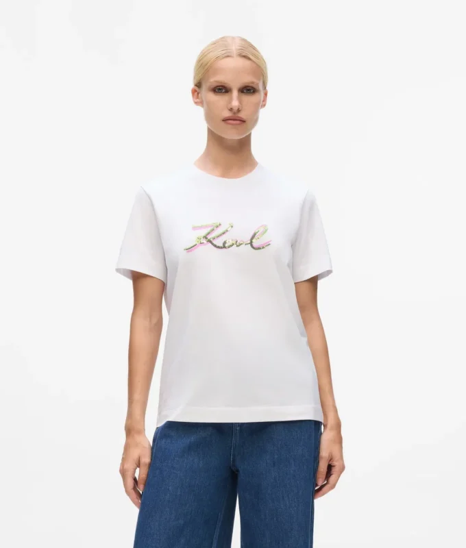 Sequin Signature T-skjorte
