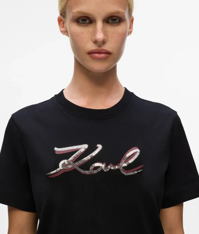 Sequin Signature T-skjorte