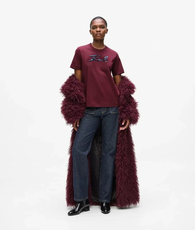Sequin Signature T-skjorte