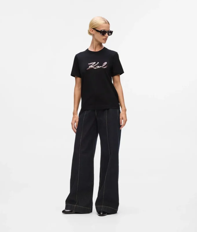 Sequin Signature T-skjorte