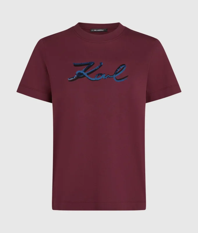 Sequin Signature T-skjorte