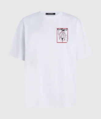 Serie oversized T-skjorte