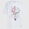Serie oversized T-skjorte