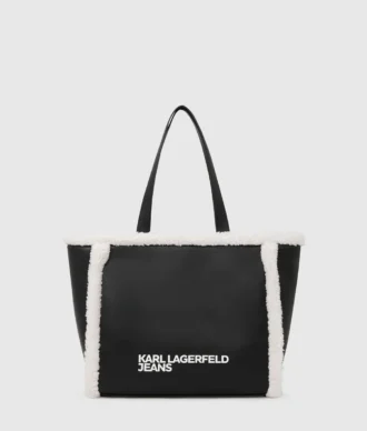 Shearling-veske