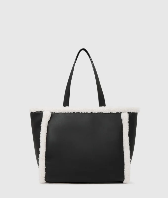 Shearling-veske