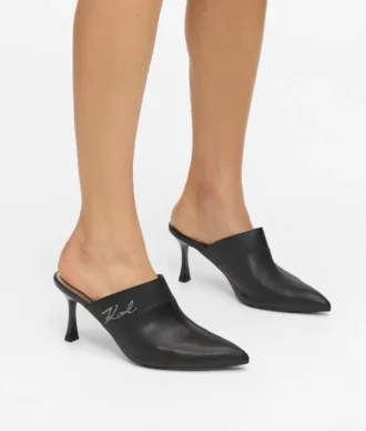 Sienna mules med hæl