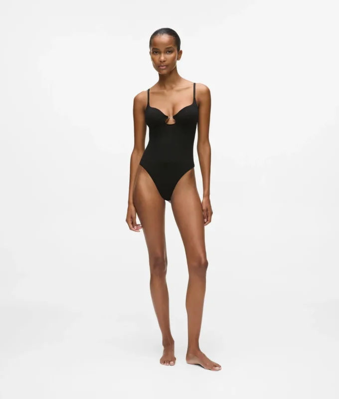 Signatur bodysuit med høyt ben