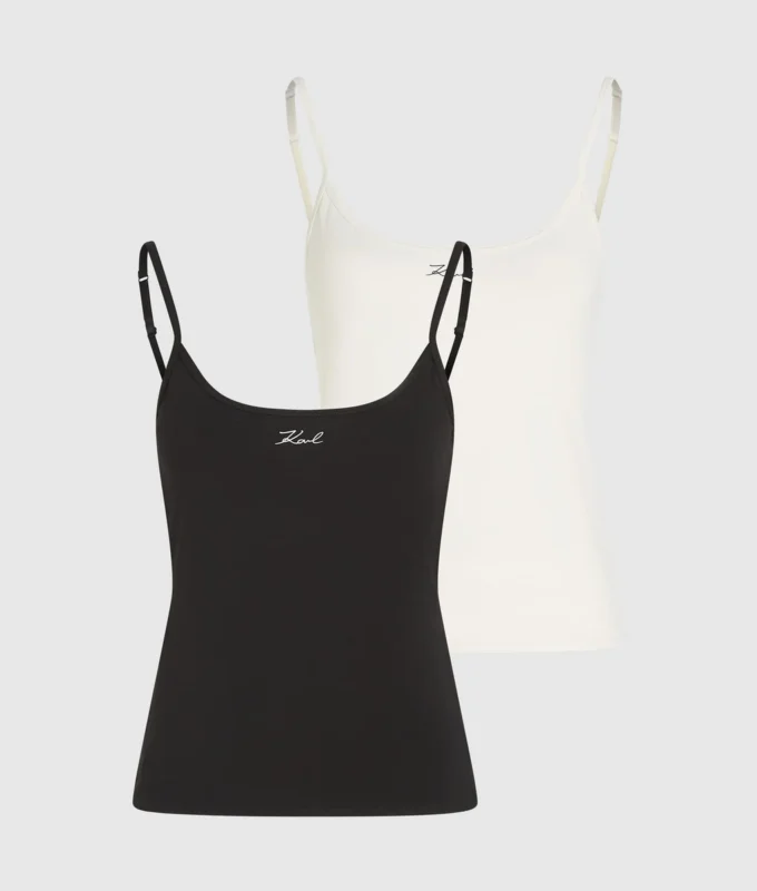 Signatur camisole-top – 2-pakning