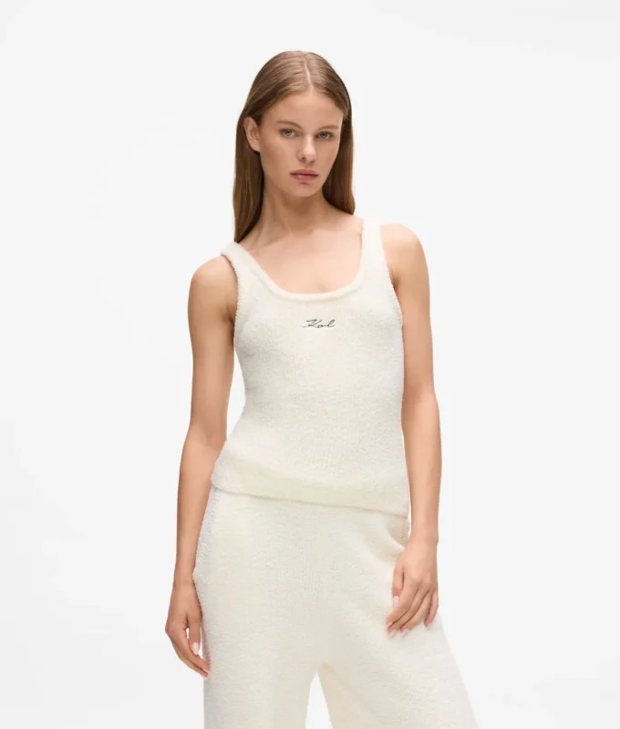 Signatur fleece lounge tank top