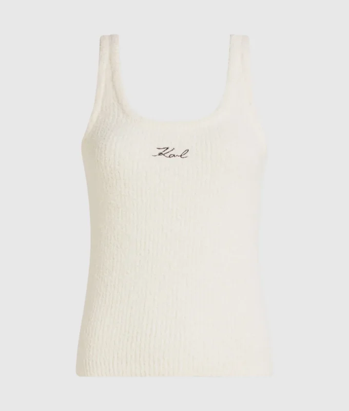 Signatur fleece lounge tank top