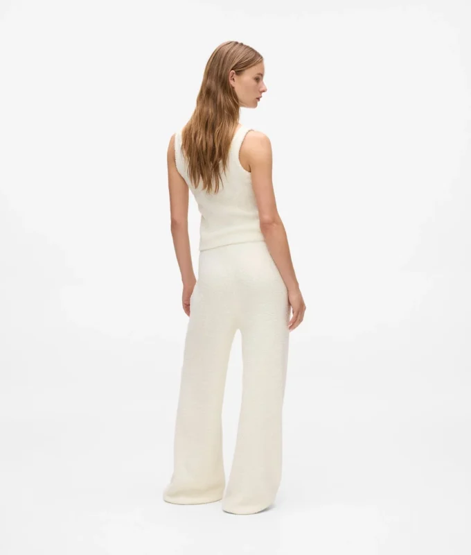 Signatur fleece-loungebukser