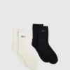 Signatur fleece-sokker – 2-pakning