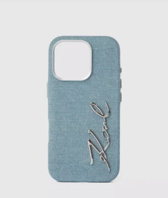 Signatur iPhone 16 Pro-etui i denim